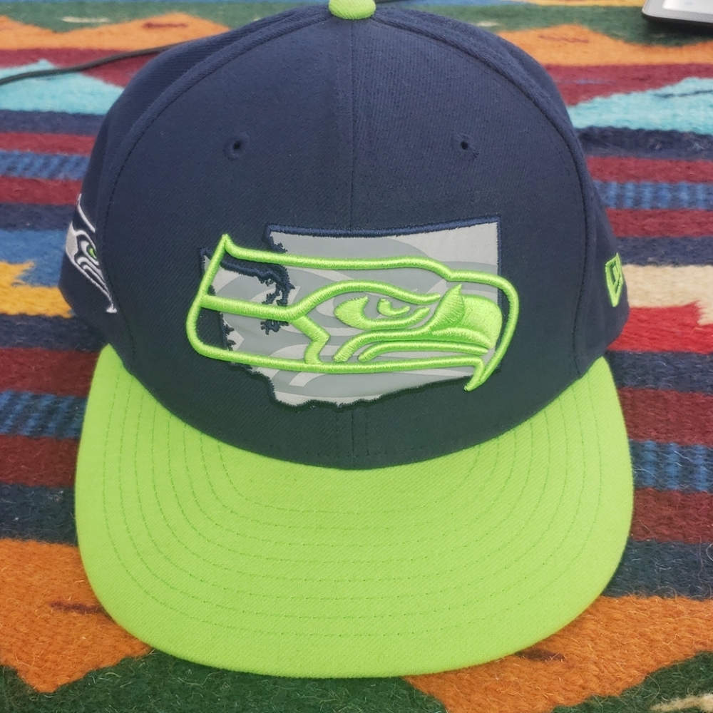 Seattle seahawks hat sz 7 1/2